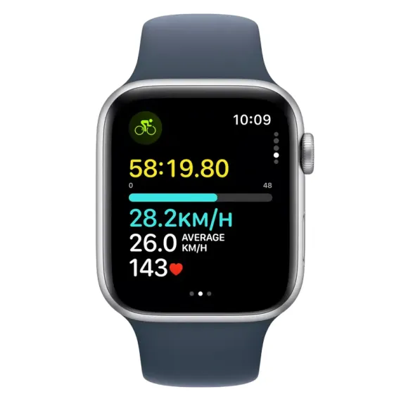 УМНЫЕ ЧАСЫ APPLE WATCH SE 2, 40ММ, STORM BLUE | SILVER
