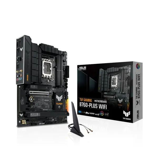 МАТЕРИНСКАЯ ПЛАТА ASUS TUF GAMING B760-PLUS WIFI, LGA1700, INTEL B760, ATX
