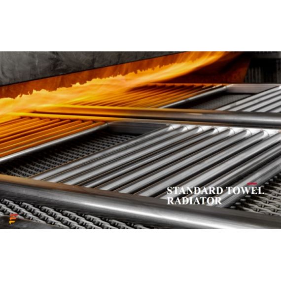 ПОЛОТЕНЦЕСУШИТЕЛЬ 500*800 ХРОМИРОВАНЫЙ ИЗОГНУТЫЙ ECO-RAIL