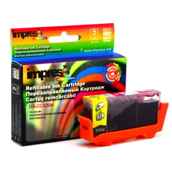 IMPRESO IMP-DS-CC426M MAGENTA REFILLABLE CARTRIDGE CANON IP4840
