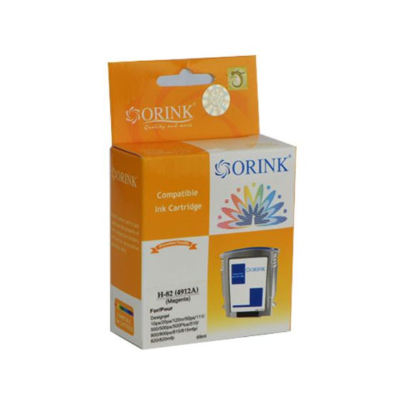 TINTAPATRON HP82/C4912A MAGENTA HP DESIGNJET 20/50