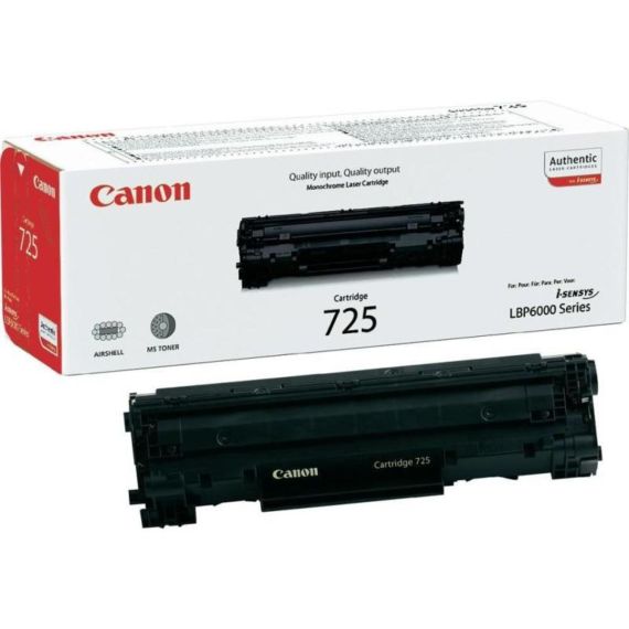 CANON CRG 725 FOR LBP3010/3050/3100/ 3150/6000/6020/6030/ MF3010