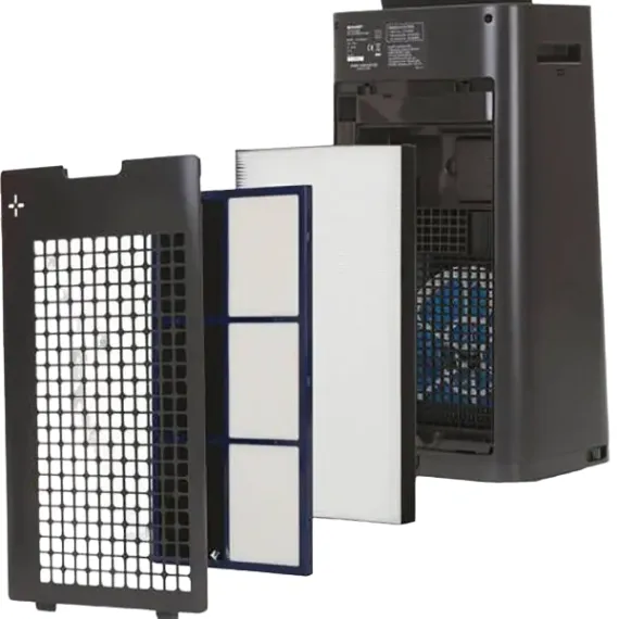 УВЛАЖНИТЕЛЬ И ОЧИСТИТЕЛЬ ВОЗДУХА SHARP KCG40EUH, ЧЁРНЫЙ