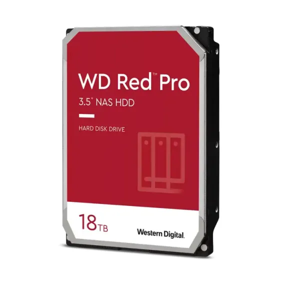 ЖЕСТКИЙ ДИСК WESTERN DIGITAL WD RED PRO, 3.5", 18 ТБ