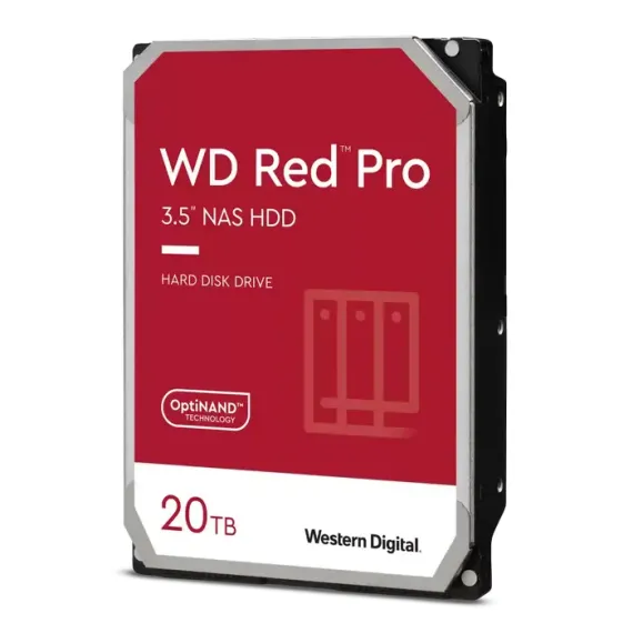ЖЕСТКИЙ ДИСК WESTERN DIGITAL WD RED PRO, 3.5", 20 TB