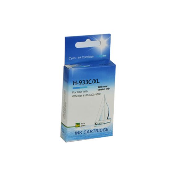 ORINK HP933XL/CN054AE CYAN HP OFFICEJET 6100/6600/6700/7110/7510O