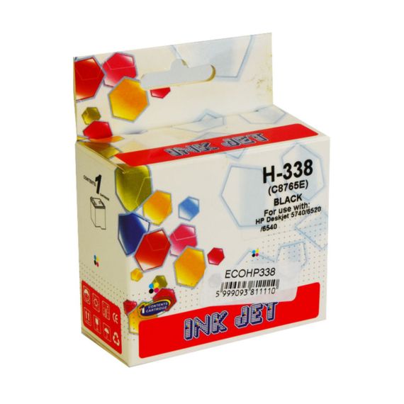 ORINK HP338/C8765E BLACK HP DESKJET 360/5740/5940/5950/6520/6540