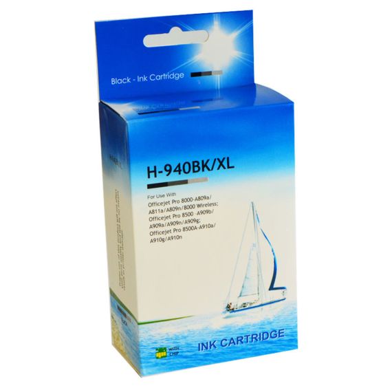 ORINK HP940XL/C4906A BLACK HP OFFICEJET PRO 8000/8500 (69ML)