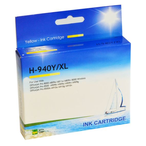 ORINK HP940XL/C4909A YELLOW HP OFFICEJET PRO 8000/8500 (20ML)