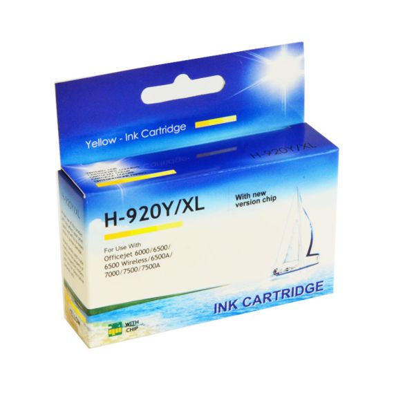 ORINK HP920XL/CD974A YELLOW HP OFFICEJET 6000/6500/7000/7500 (6ML)
