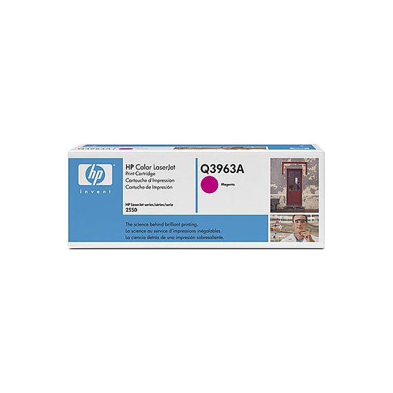 HP 122A (Q3963A) MAGENTA CARTRIDGE FOR HP LASERJET 2840, 2550, 2820, 4000 P.