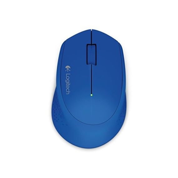 LOGITECH WIRELESS MOUSE M280 BLUE, OPTICAL MOUSE, NANO RECEIVER,