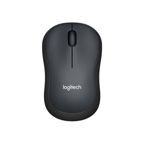 LOGITECH WIRELESS MOUSE M220 BLACK, SILENT OPTICAL MOUSE FOR NOTEBOOKS,