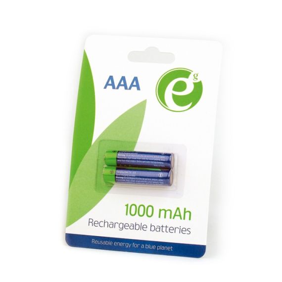 ENERGENIE EG-BA-AAA10-01 NI-MH RECHARGEABLE AAA BATTERIES, 1000MAH,