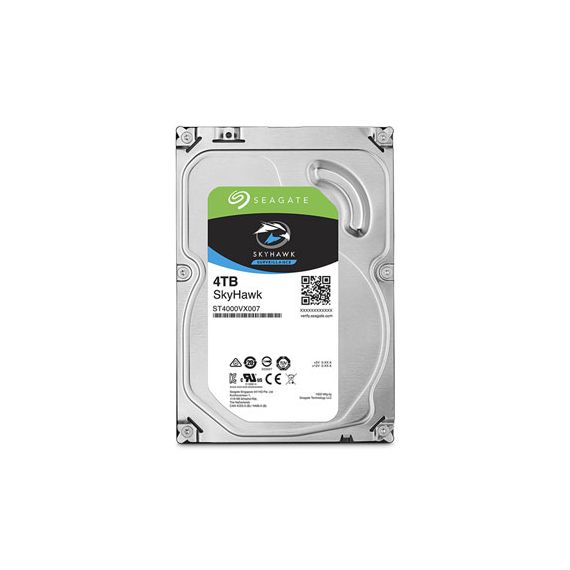 3.5" HDD 4.0TB  SEAGATE ST4000VX007 SKYHAWK(TM) SURVEILLANCE, 5900RPM, 64MB, 24X7, SATAIII