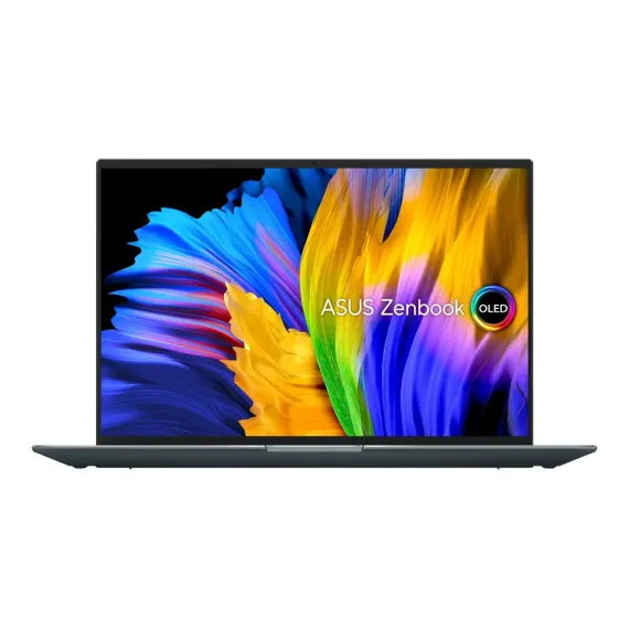 НОУТБУК 14" ASUS ZENBOOK 14X OLED UX5401EA, PINE GREY, INTEL CORE I7-1165G7, 16ГБ/512ГБ, WINDOWS 11 HOME 64-BIT, RUSSIAN