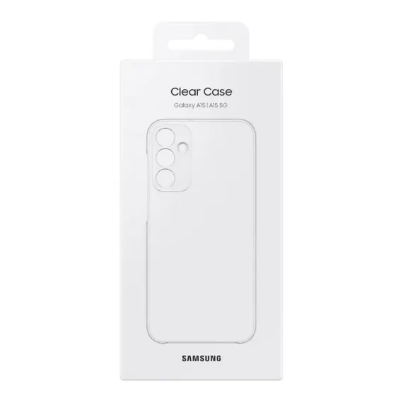 ЧЕХОЛ SAMSUNG CLEAR CASE GALAXY A15, ПРОЗРАЧНЫЙ