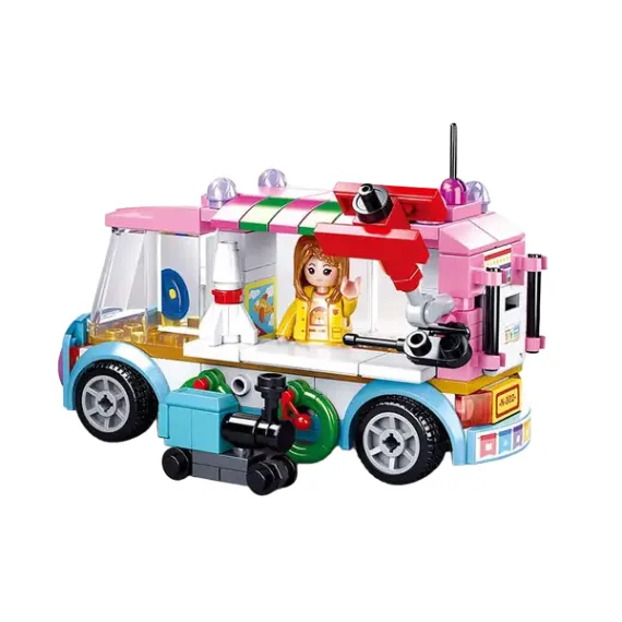 КОНСТРУКТОР SLUBAN "НОВОГОЛНИЙ ГОРОД" B0889, 6+