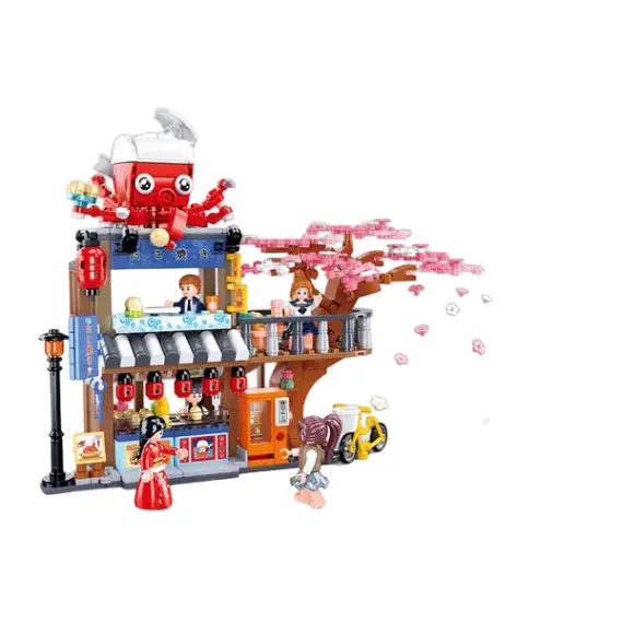 КОНСТРУКТОР SLUBAN "ГЛАВНЫЙ МАГАЗИН ТАКО ЯКИ" B1019, 6+