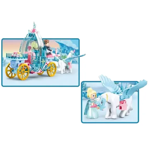 КОНСТРУКТОР SLUBAN "КАРЕТА" B0896, 6+