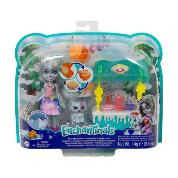 КУКЛА ENCHANTIMALS "HUSKY HAVNA WAFFLE SHOP" GJX37