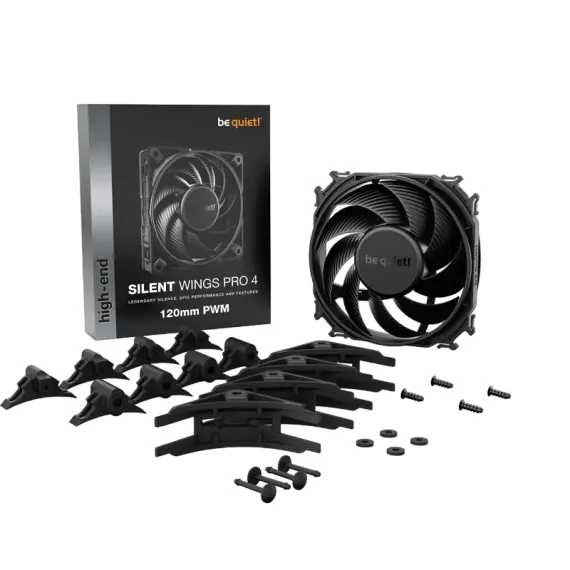 ВЕНТИЛЯТОР ДЛЯ ПК BE QUIET! SILENT WINGS 4 PRO, 120 ММ