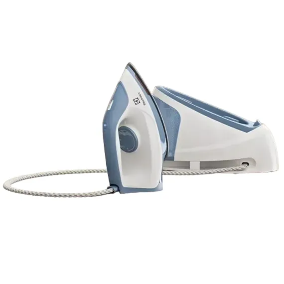 УТЮГ С ПАРОГЕНЕРАТОРОМ ELECTROLUX E5ST1-2DB, 2400ВТ, СИНИЙ | БЕЛЫЙ