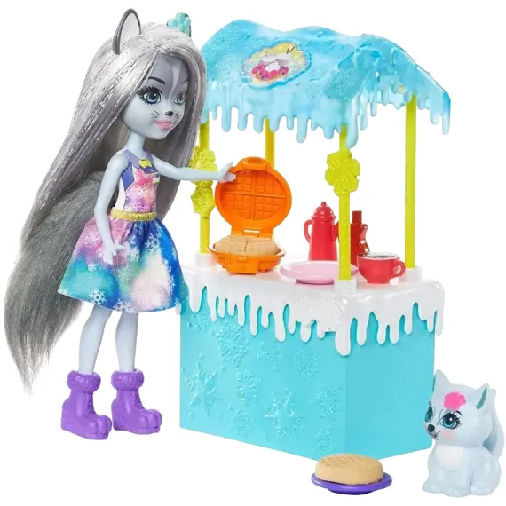 КУКЛА ENCHANTIMALS "HUSKY HAVNA WAFFLE SHOP" GJX37