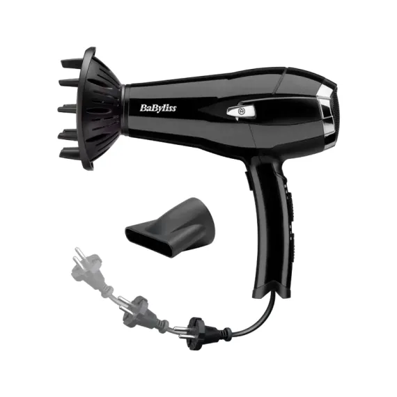ФЕН BABYLISS D374DE, 2000ВТ, ЧЁРНЫЙ
