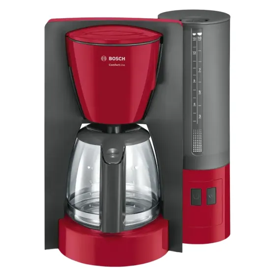 КАПЕЛЬНАЯ КОФЕВАРКА BOSCH TKA6A044, 1200ВТ, КРАСНЫЙ