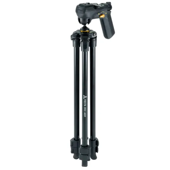 ШТАТИВ ДЛЯ ФОТО И ВИДЕОКАМЕР VANGUARD VESTA 203AGH, , ЧЁРНЫЙ