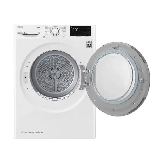 СУШИЛЬНАЯ МАШИНА LG RH80V3AV6N, 8КГ, БЕЛЫЙ