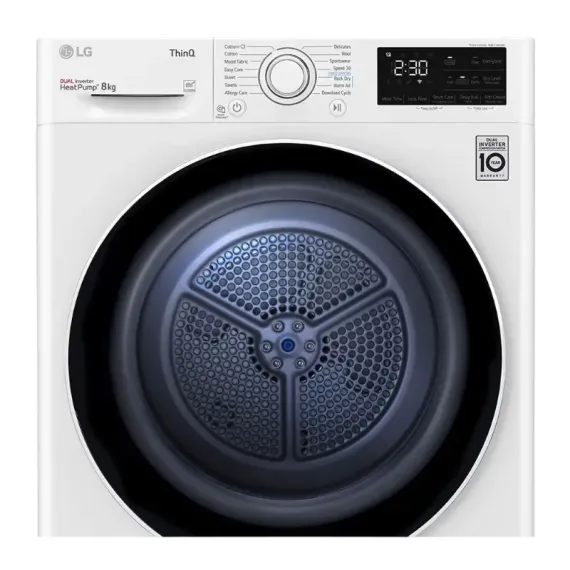 СУШИЛЬНАЯ МАШИНА LG RH80V3AV6N, 8КГ, БЕЛЫЙ