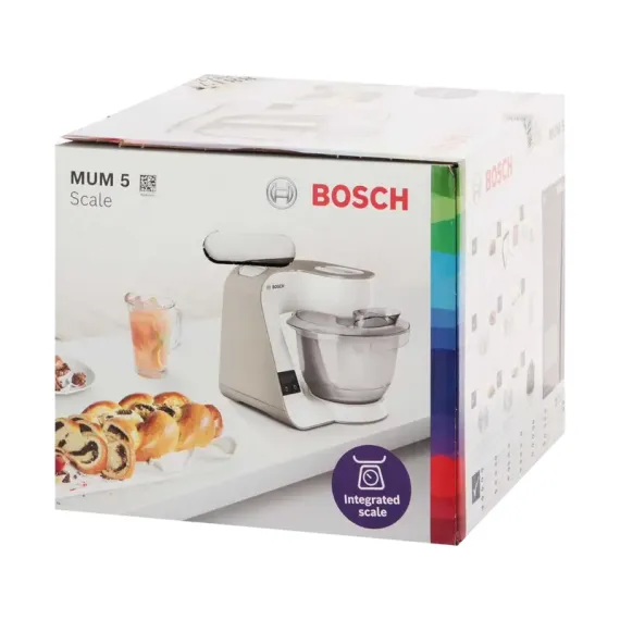 КУХОННЫЙ КОМБАЙН BOSCH MUM5XW10, БРОНЗОВЫЙ | БЕЛЫЙ