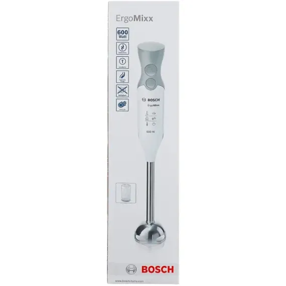 ПОГРУЖНОЙ БЛЕНДЕР BOSCH MSM66110, БЕЛЫЙ | СЕРЫЙ