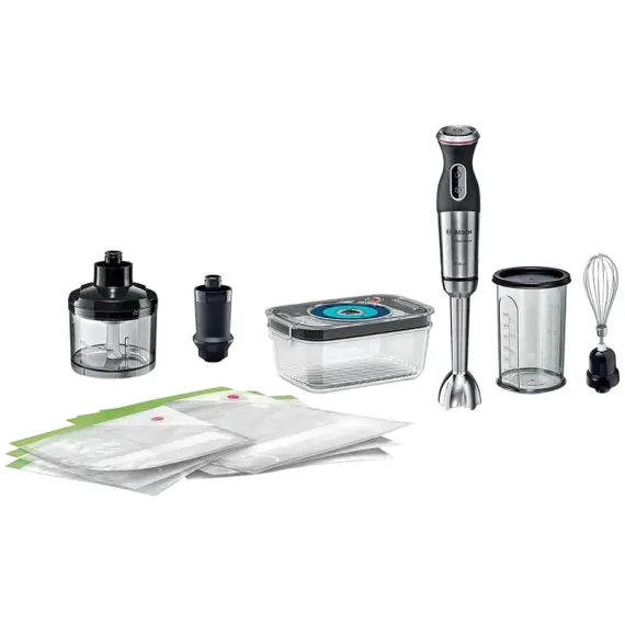 ПОГРУЖНОЙ БЛЕНДЕР BOSCH MS8CM61V5, ЧЁРНЫЙ | НЕРЖАВЕЮЩАЯ СТАЛЬ