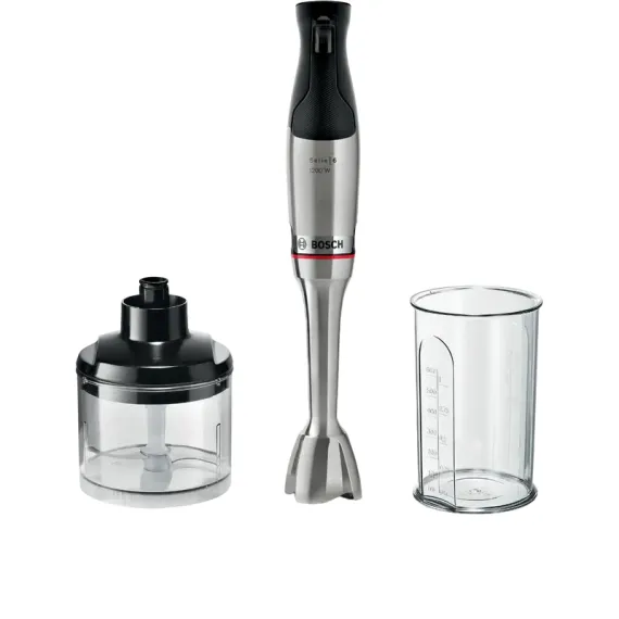ПОГРУЖНОЙ БЛЕНДЕР BOSCH MSM6M820, НЕРЖАВЕЮЩАЯ СТАЛЬ | ЧЕРНЫЙ