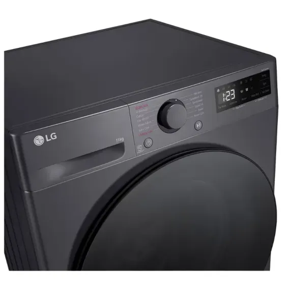 СТИРАЛЬНАЯ МАШИНА LG F4WR511S2M, 11КГ, ЧЁРНЫЙ