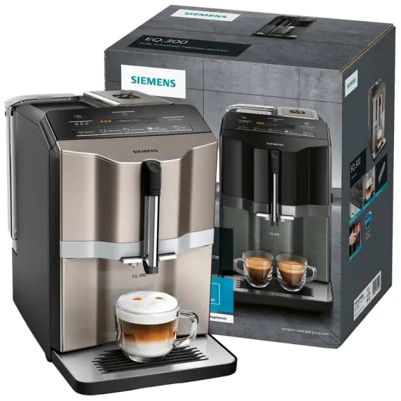 КОФЕМАШИНА SIEMENS TI353204RW, БРОНЗОВЫЙ | ЧЁРНЫЙ