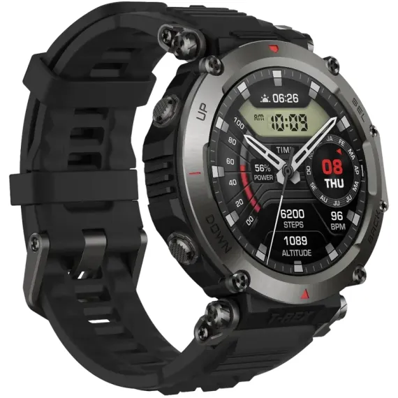 УМНЫЕ ЧАСЫ XIAOMI AMAZFIT T-REX ULTRA, 47ММ, ABYSS BLACK