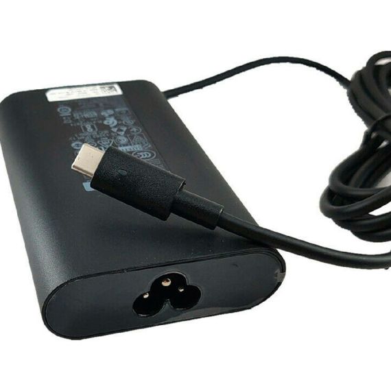 AC ADAPTER CHARGER FOR DELL 20V-4.5A (90W) USB TYPE-C DC JACK ORIGINAL