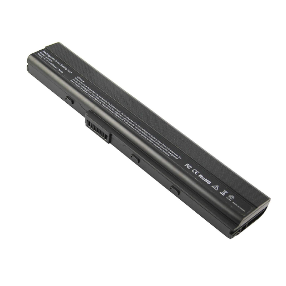 BATTERY ASUS K52 K42 X52 X42 A42 A52 A32-K52 A42-K52 A41-K52 A31-K52 11.1V 5200MAH BLACK ORIGINAL