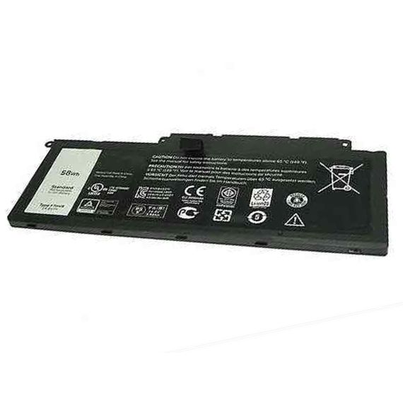 BATTERY DELL INSPIRON 5547 7737 7537 7437 F7HVR 14.8V 3800MAH 58WH BLACK ORIGINAL