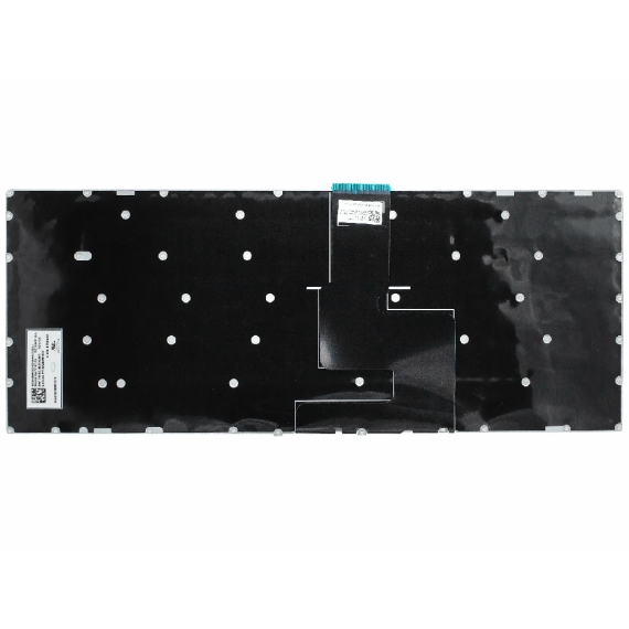 KEYBOARD LENOVO IDEAPAD / FLEX 5-14 SERIES W/BACKLIT  W/O FRAME ENG/RU GRAY ORIGINAL