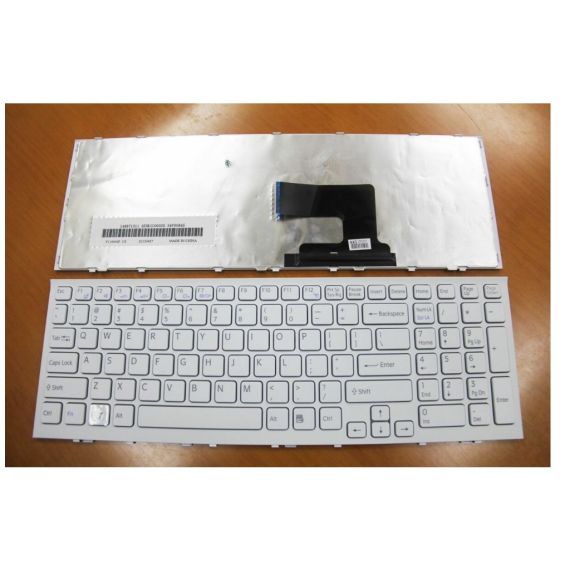 KEYBOARD SONY VPCEH (EE / EL) W/FRAME ENG/RU WHITE