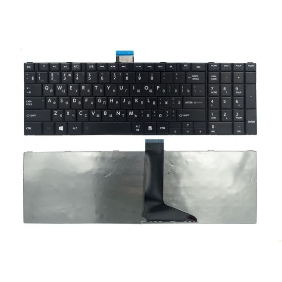 KEYBOARD TOSHIBA SATELLITE C850 C855 C870 C875 L850 L855 L870 L875 P850 P855 P870 P875 ENG. BLACK
