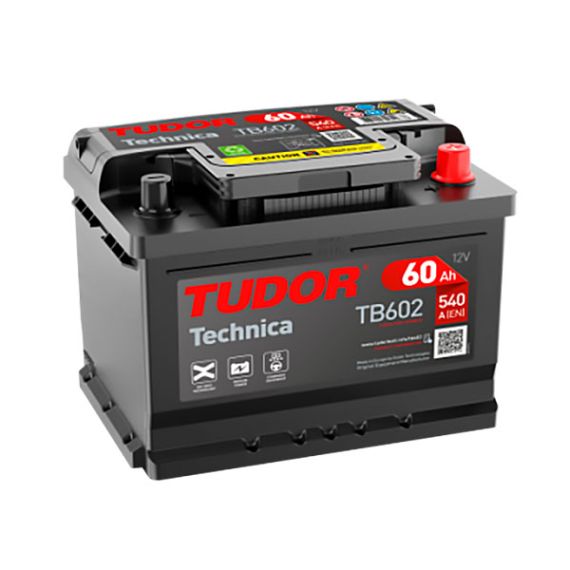 АКБ TUDOR TB602 LB2  60A P+ (540AH) 242/175/175