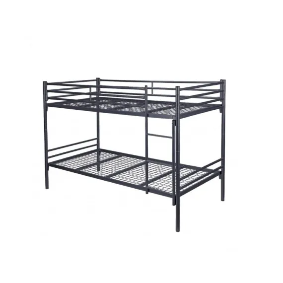 КРОВАТЬ 2 ЯРУСА (ЧЕРНЫЙ)