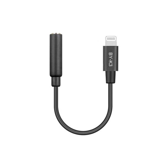 BOYA 3.5MM TO LIGHTNING MFI BY-K3