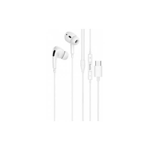 HOCO M101 CRYSTAL SOUND TYPE-C WHITE